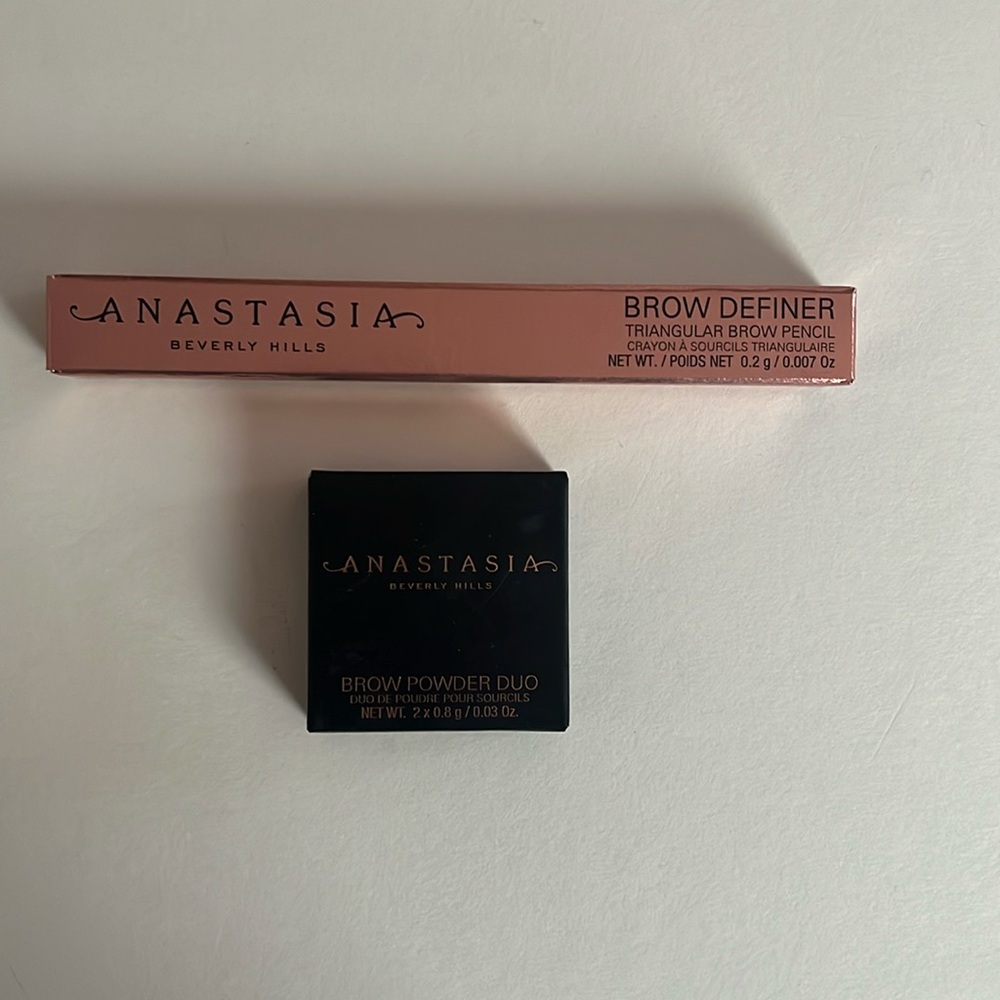 New Anastasia Brow Definer and Brow Powder Duo - Granite shade